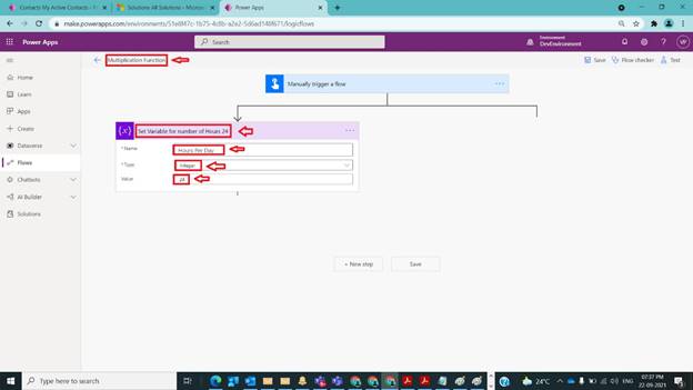 Usage of Multiplication Function in Power Automate